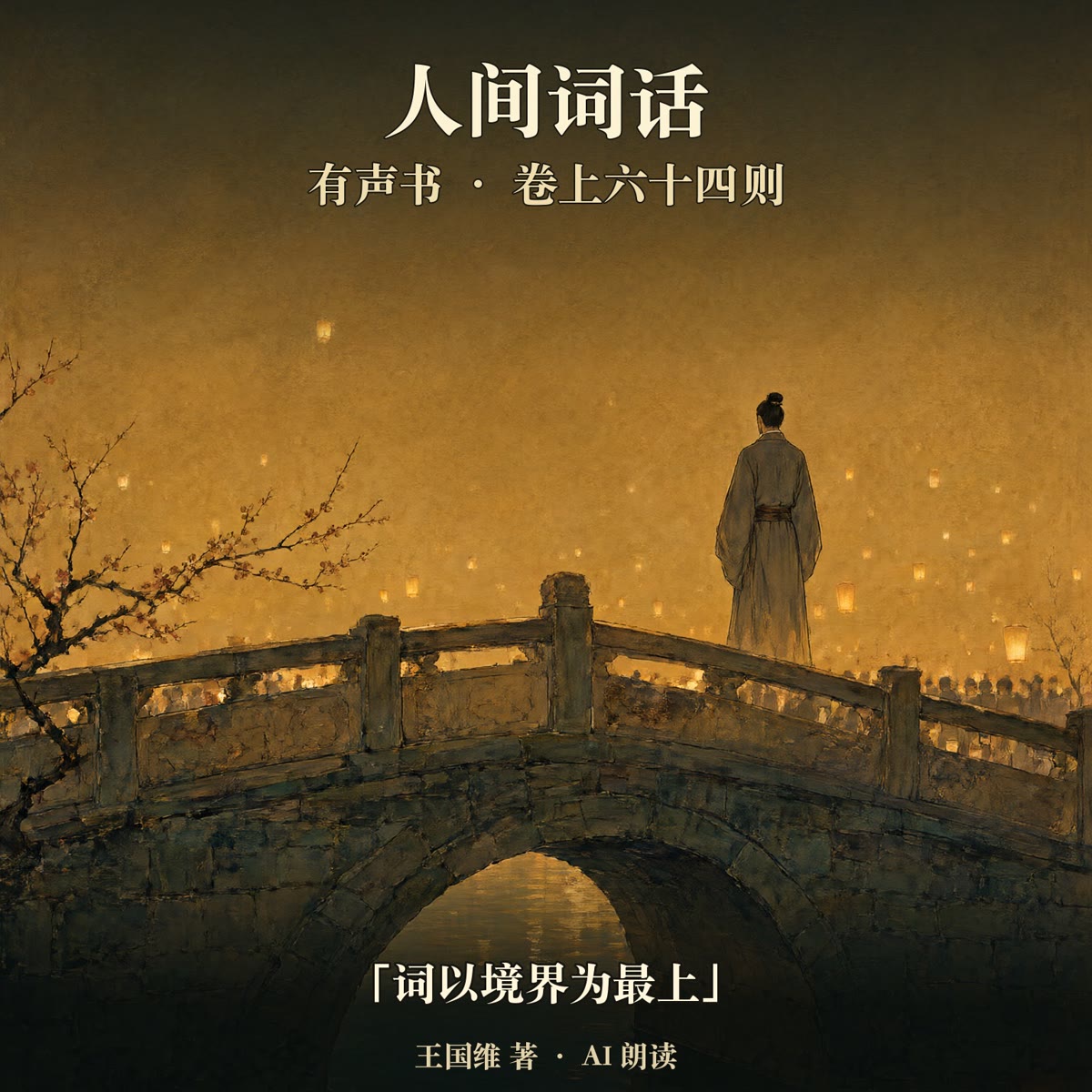 人间词话（有声书） 封面