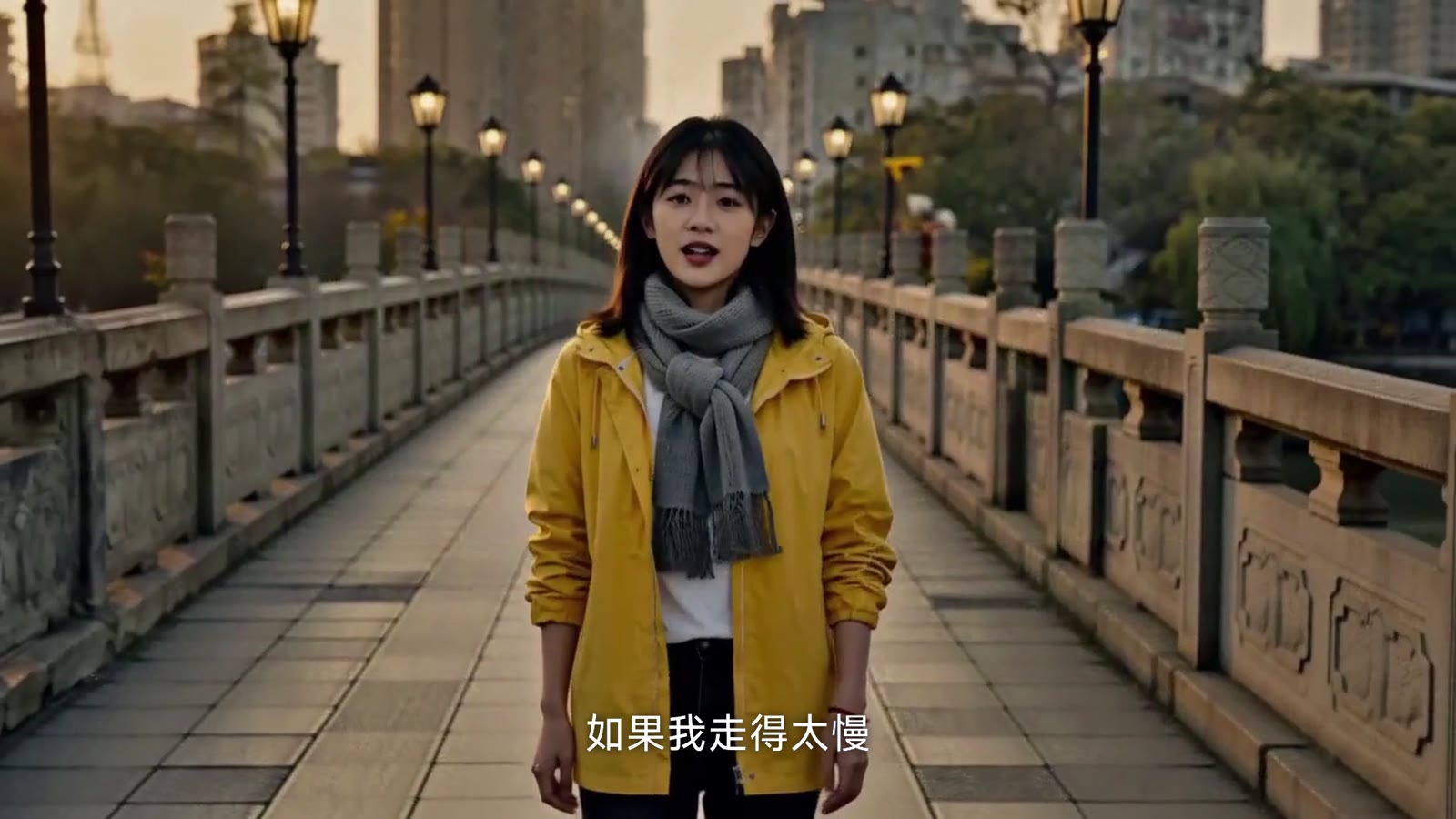 隔着一座城